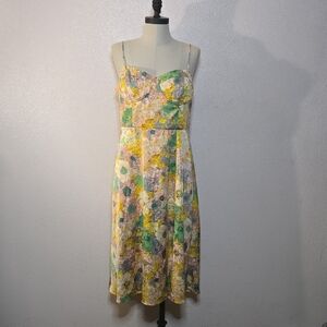 Astr Multicolor Floral Midi Dress
